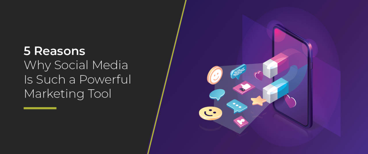 5 Reasons Why Social Media Is Such A Powerful Marketing Tool